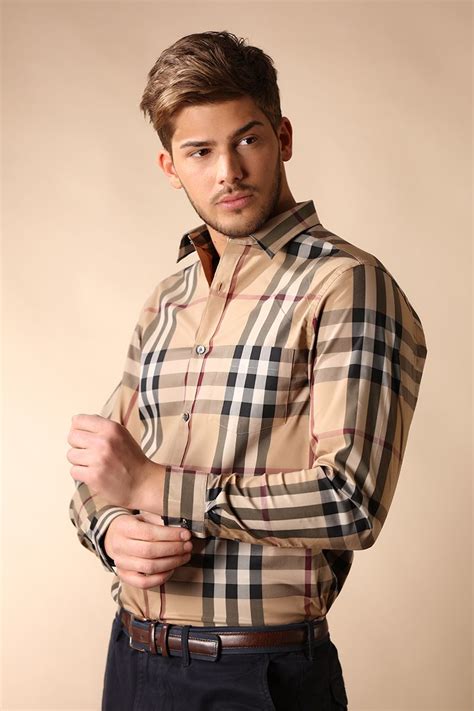 burberry outfit mens|designer shirt burberry for men.